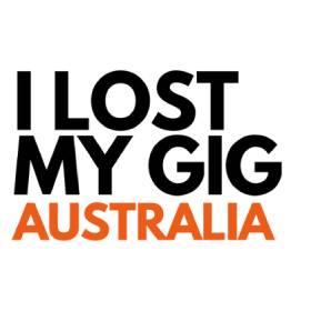 I lost my gig Australia logo